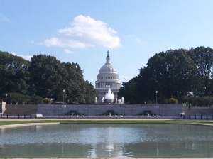 The Capitol and reflecting pool